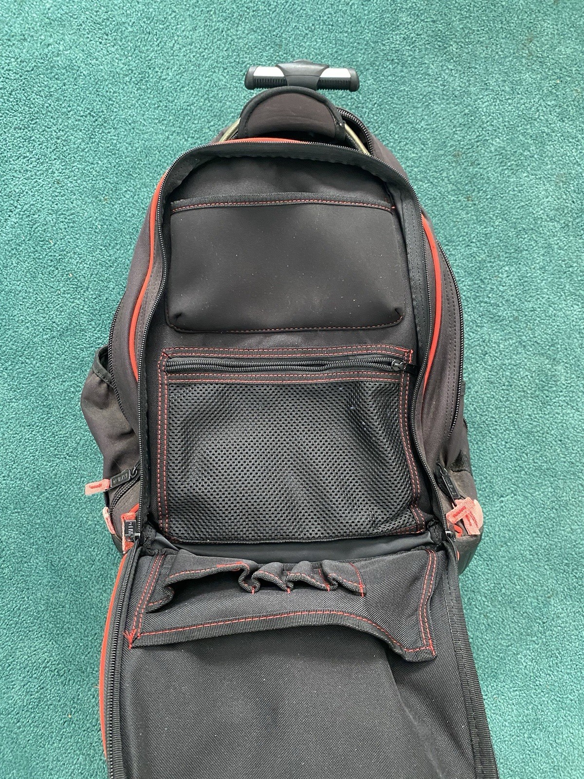 Melotough Wheeled Heavy Duty Rolling Backpack Pro Tool Organizer
