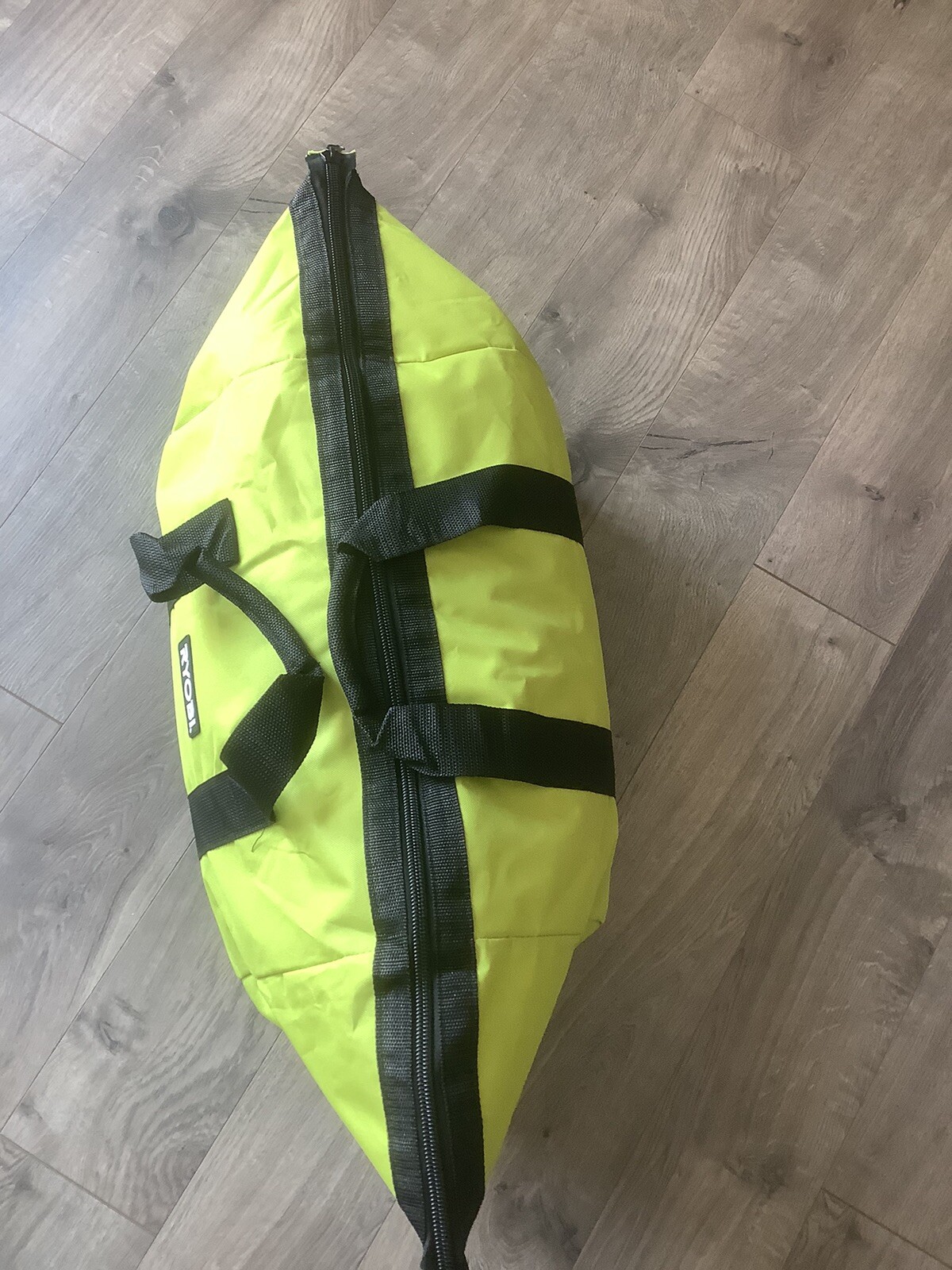 Ryobi 18X12X14 Contractors Heavy Duty Canvas Tool Bag Wide Mouth New (C1)
