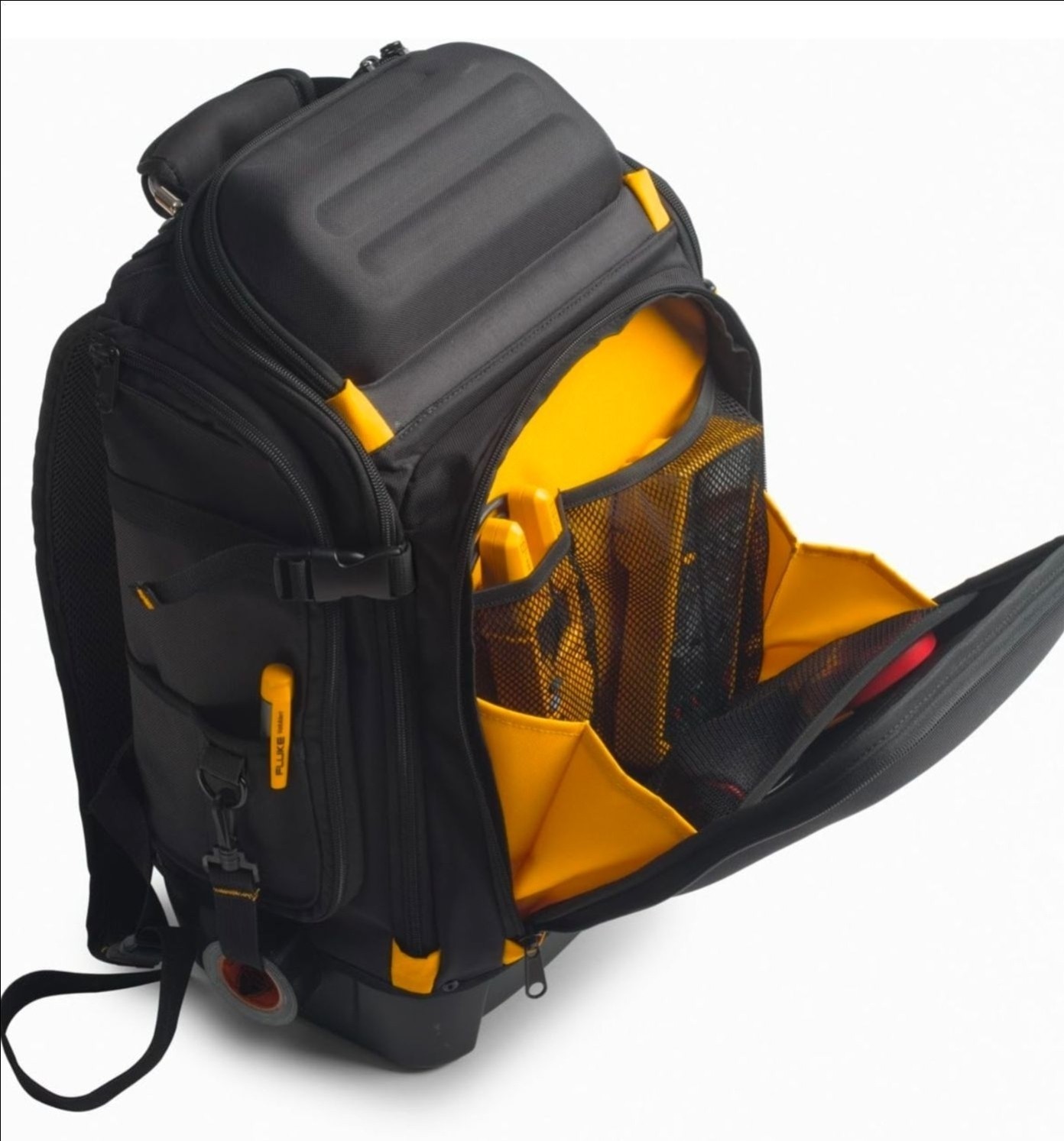 Fluke Pack30 Professional Tool Backpack Industrial-Grade, Black/Yellow