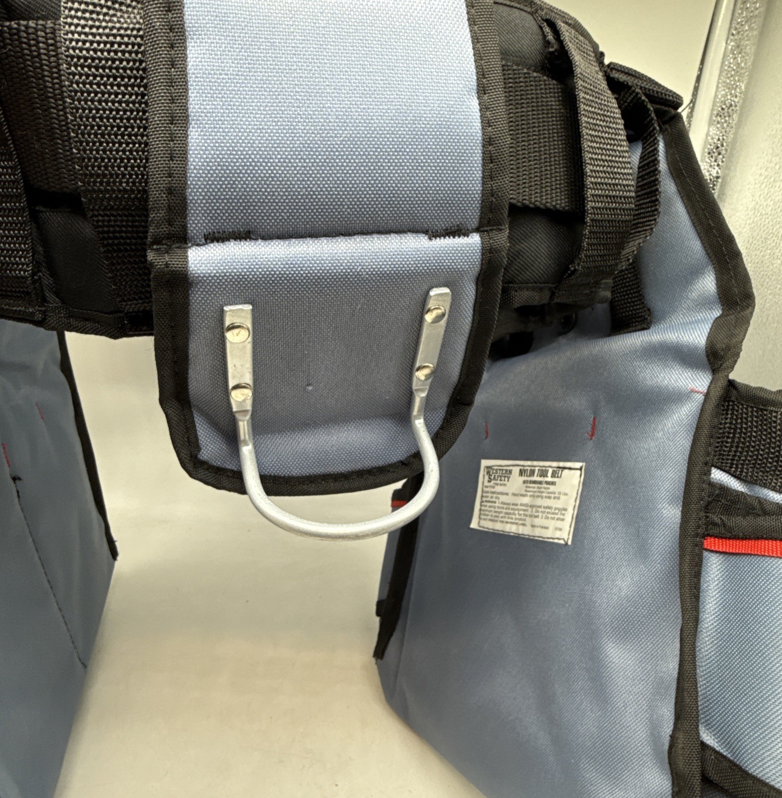 Western Safety Nylon Rugged Tool Belt with Removable Pounces Padded Comfort-NEW