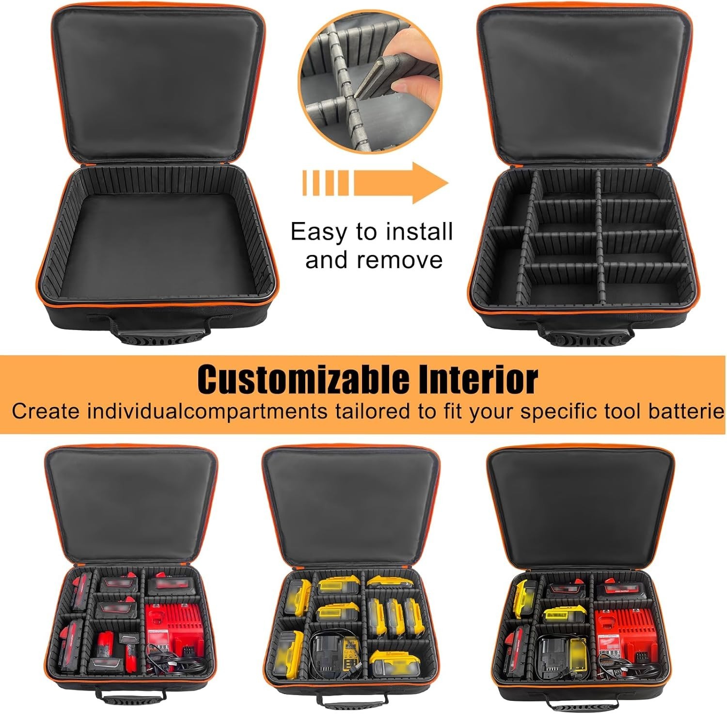 Extra Large Power Tool Battery Holder