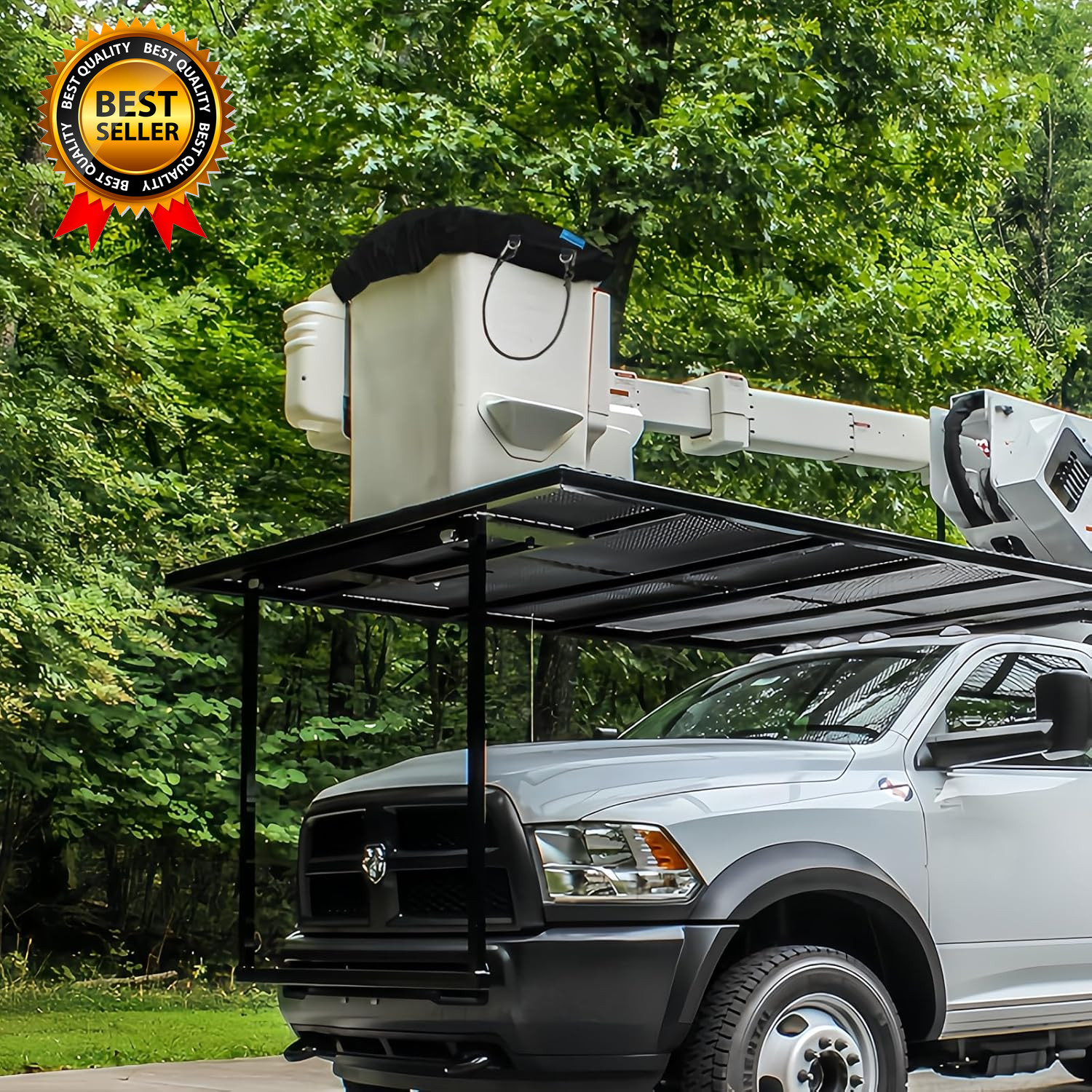 Bucket Truck Cover – Easy to Use Tear-Resistant with Elasticated Cord Buckle