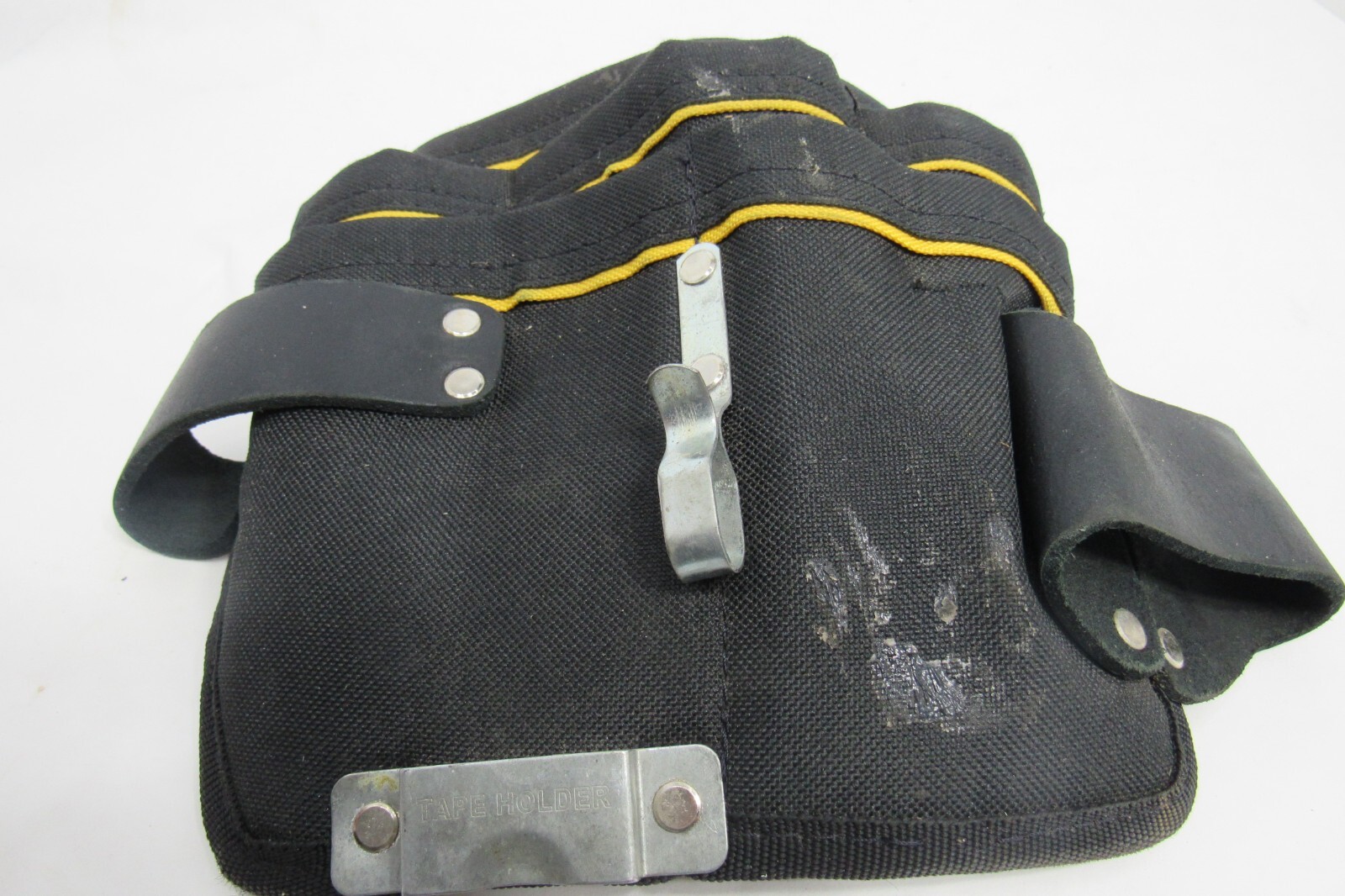 Mcguire Nicholas Tool Pouch 72500 Tool Pouch Black Canvas and Leather