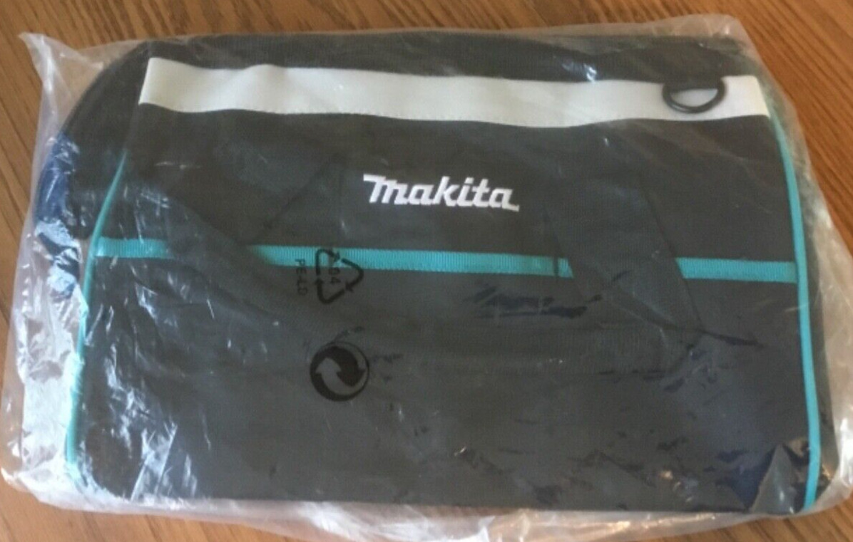 MAKITA XGT Contractor Tool Bag Storage Case Outside Pockets 14” x 11” x 9”