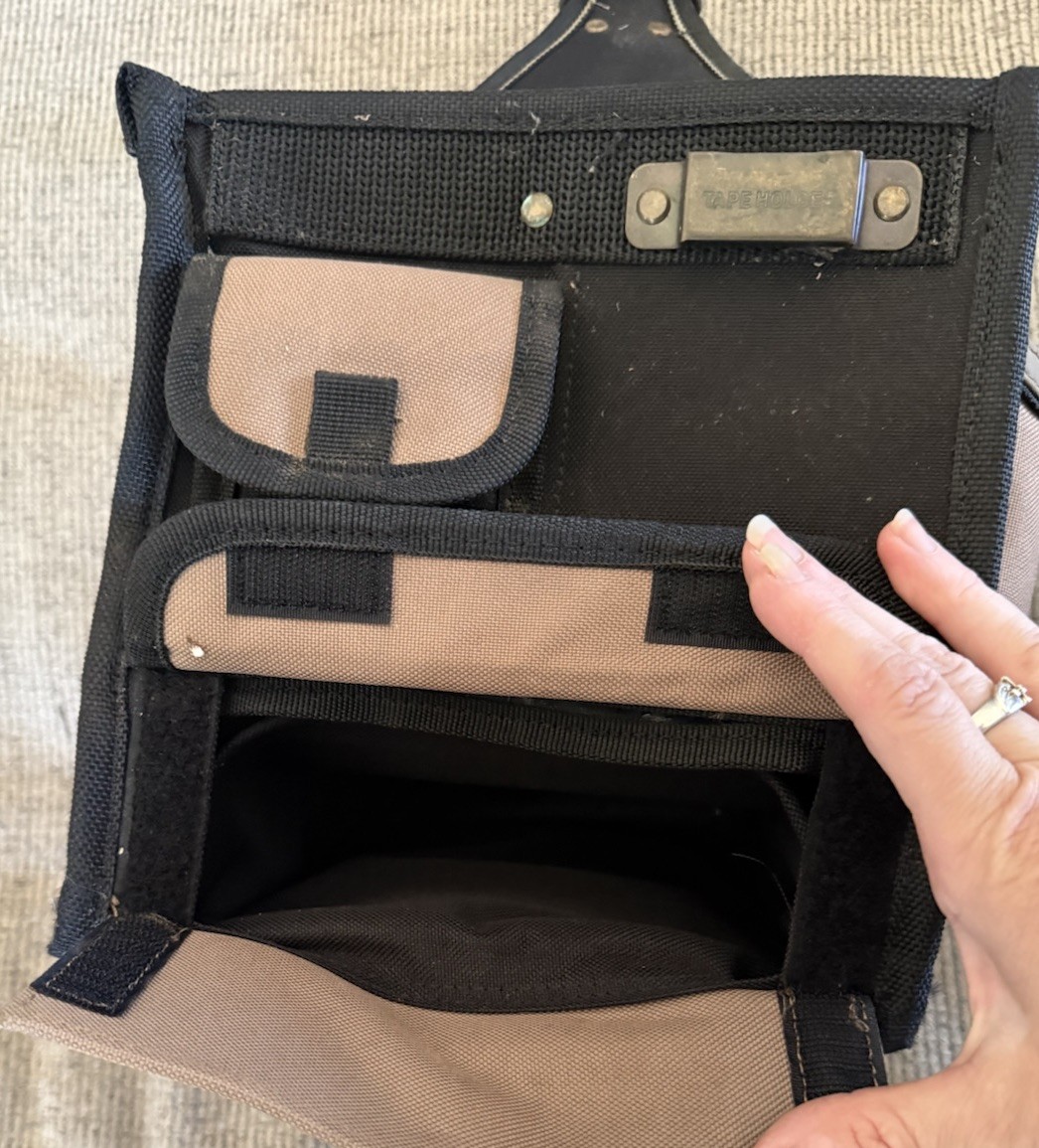 CLC-Custom Leather Craft-Electrical/Maintenance Tool Carrier, Black