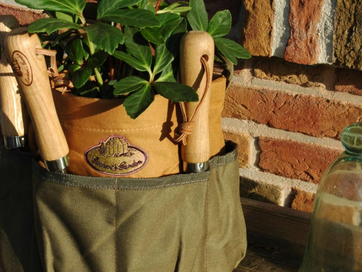 Canvas Round Tool Bag