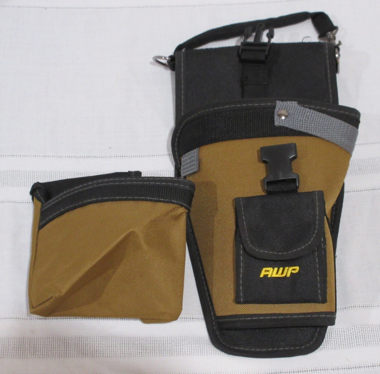 AWP Drill Holder Tool Belt Holster With Bonus Clip On Pouch