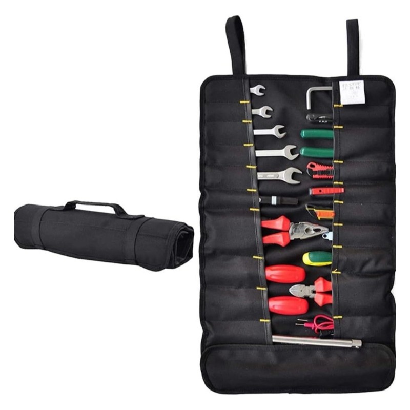 Portable Compact Tool Roll For Easy Carry And Organization Of Household Tool