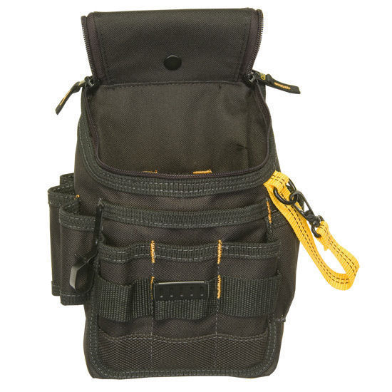 CLC 1524 Medium ZIPTOP Utility Maintenance Electrician Zippered Tool Belt Pouch