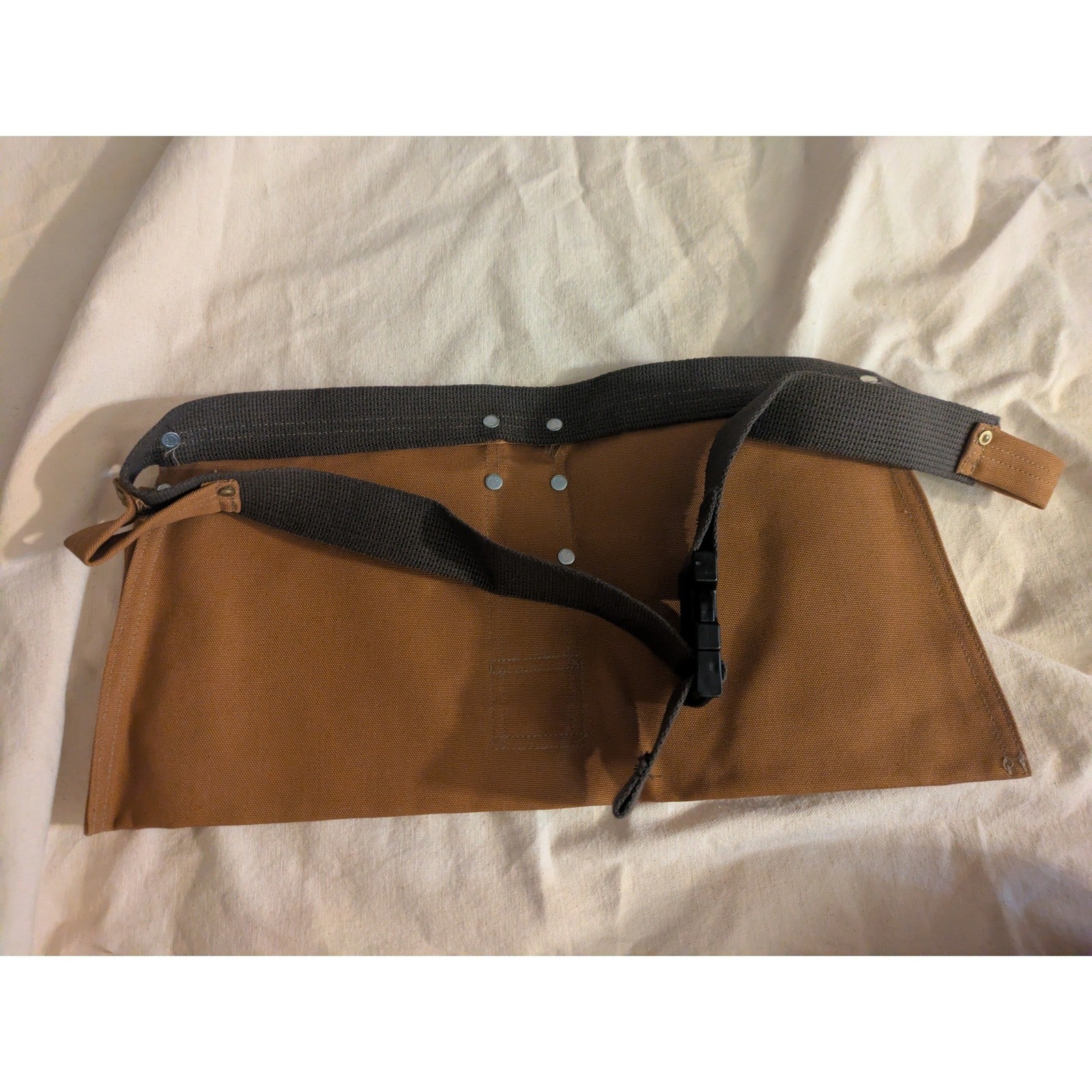 Carhartt Duck Apron A09 BRN Brown Tool Belt Waist Pockets Large X-Large NWT