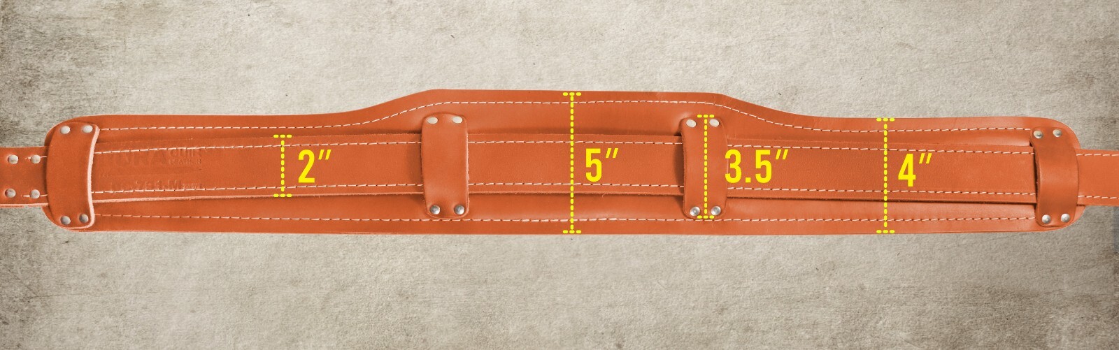 Duracuir Carpenter Leather Tool Belt With Lumbar Occidental Leather Klein