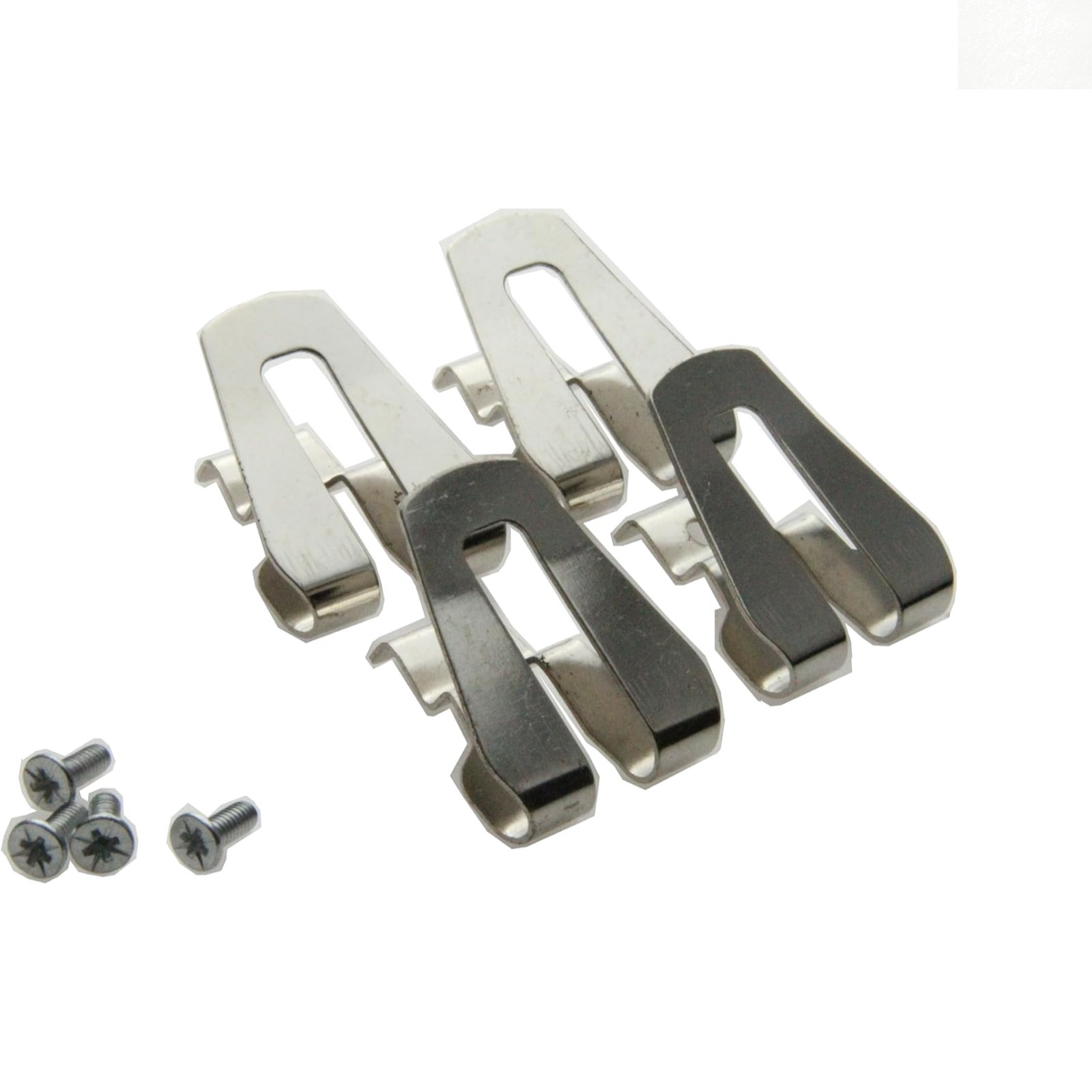 Replacement Belt Clips for Ryobi & Ridgid 18V Tools – 4 Pack with Fixing Screws
