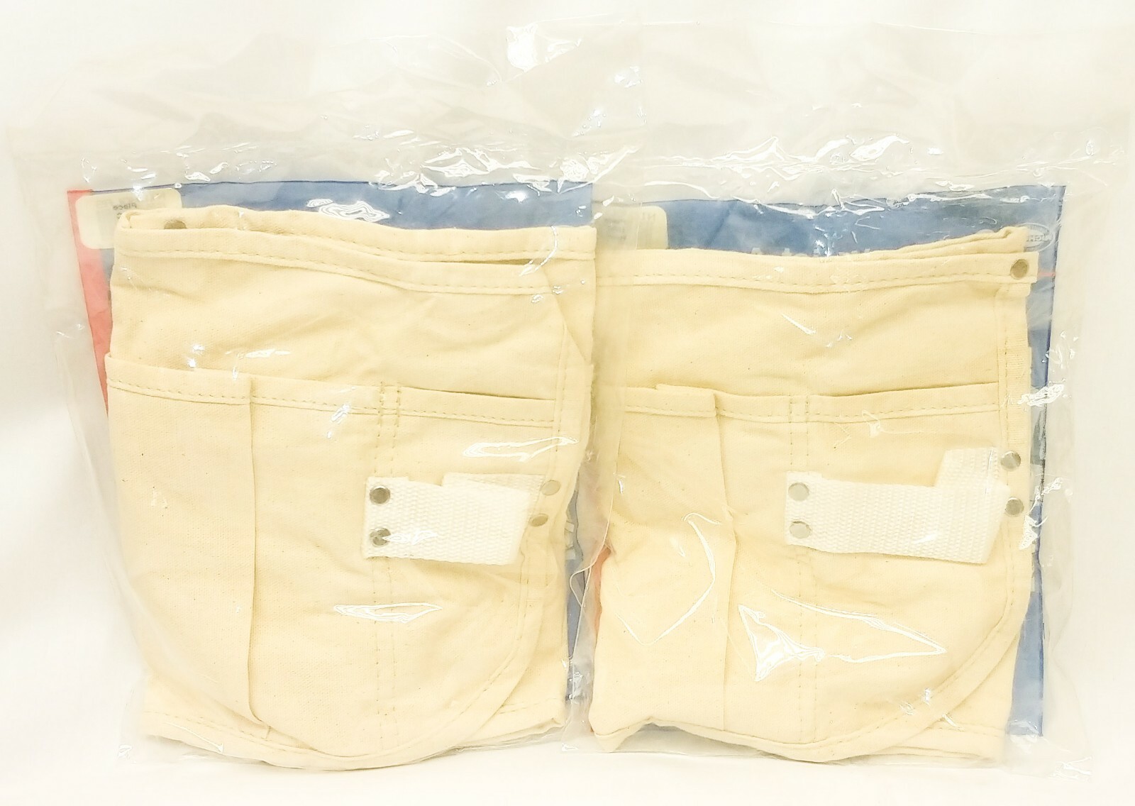 Lot of 2 Apron Canvas Waist 5-Pocket,No C14, made in USA, mcguire- Nicholas inc