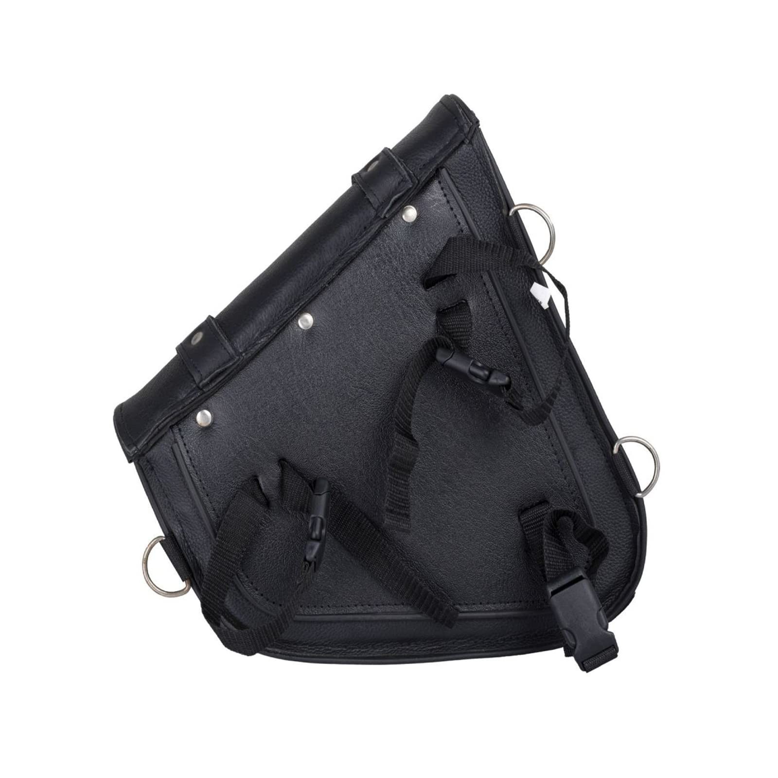 Premium Naked Leather Swing Arm Bag For Motorcycle Left Side Solo Bags Saddle…
