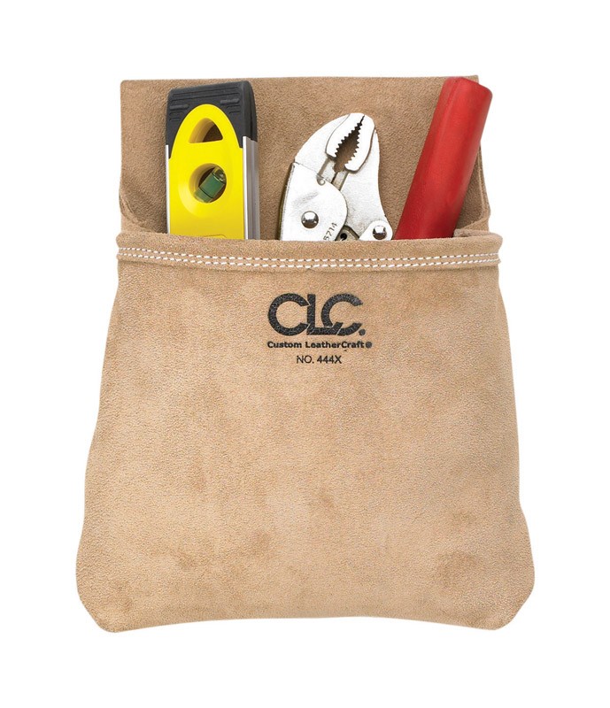 CLC 1″x12.75″ Suede Tool Pouch Tan 1-Pocket
