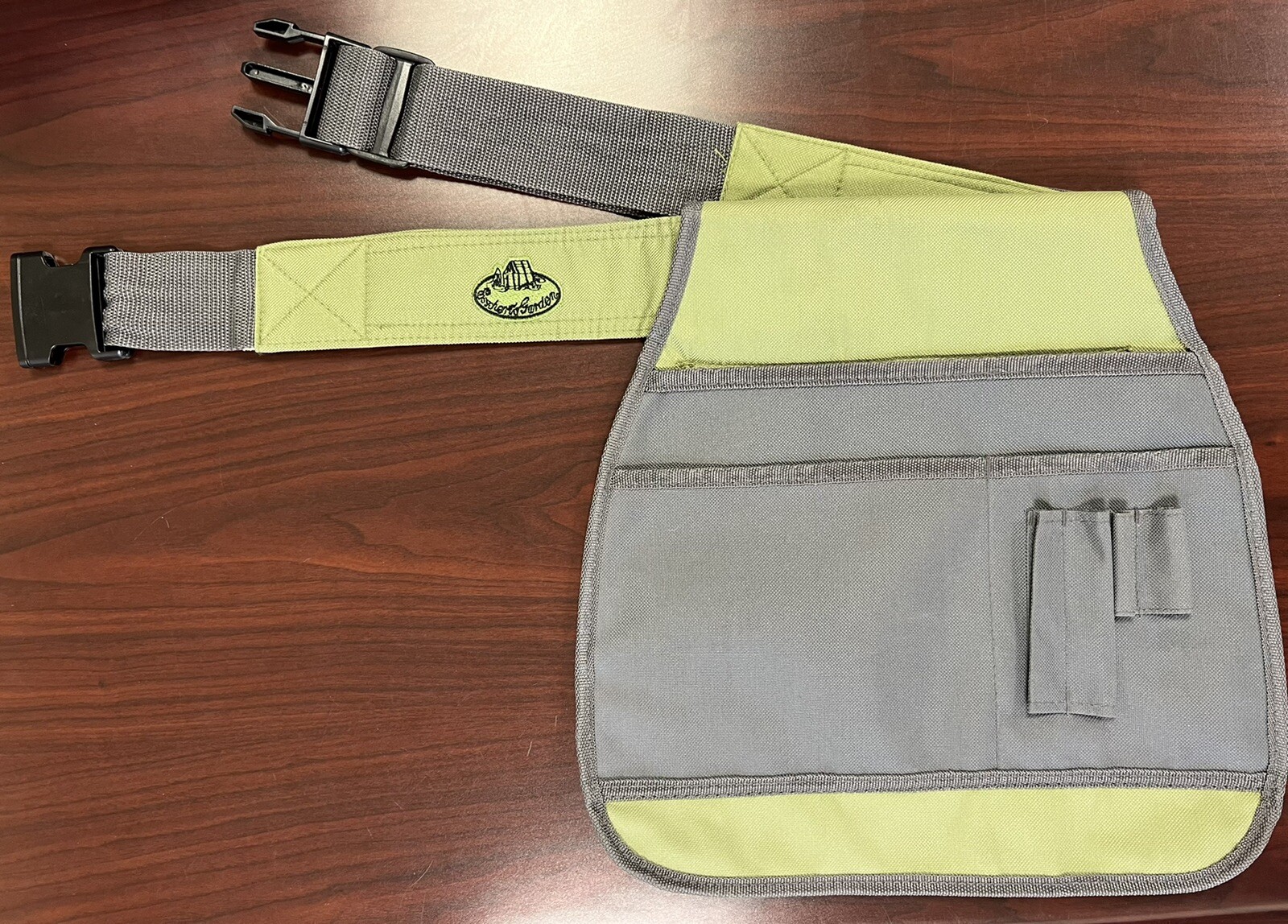 Esschert Design Garden Tool Belt Green and Gray