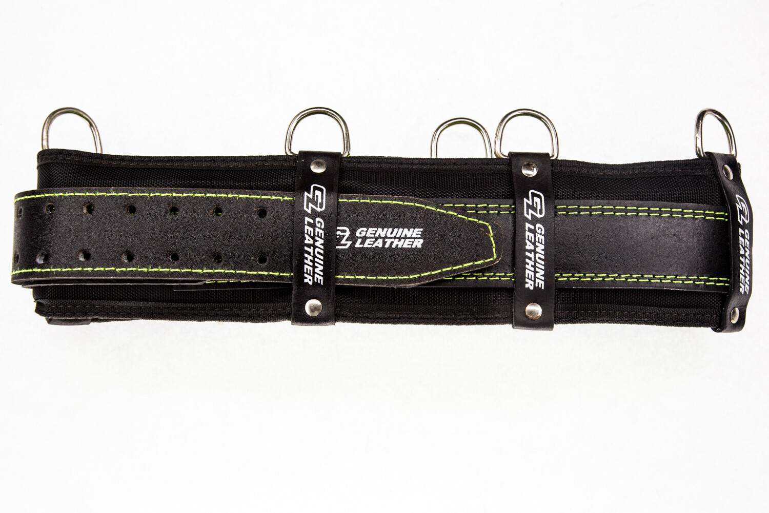 4″ in Heavy Duty Leather Work Tool Belt with Extra Foam Padded Fits upto 54″