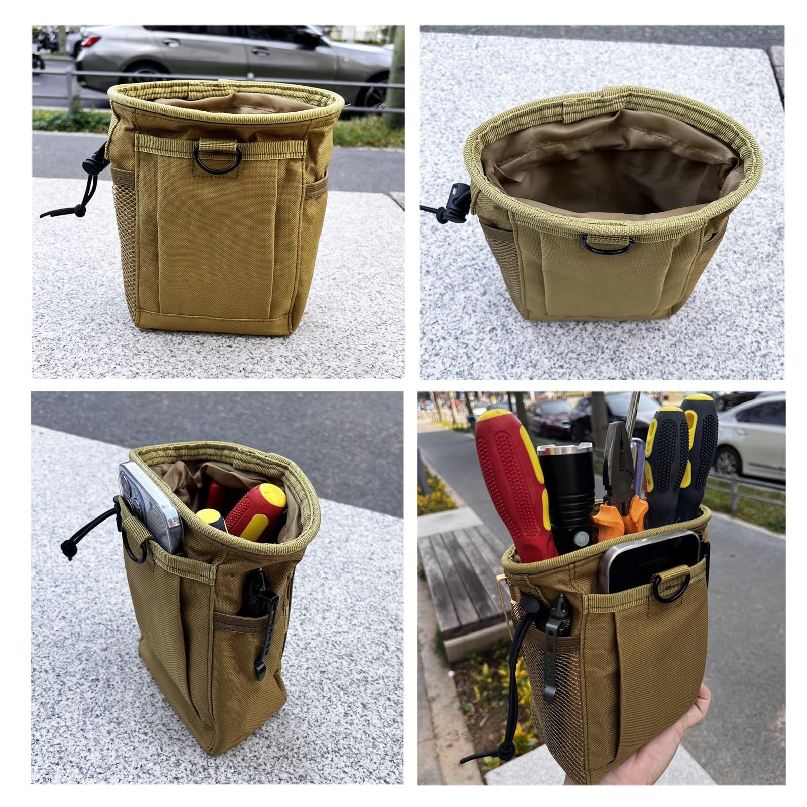 Small Tool Pouch,Utility Tool Bag, Small Toolbox, Screw Driver, Plier Organiz…