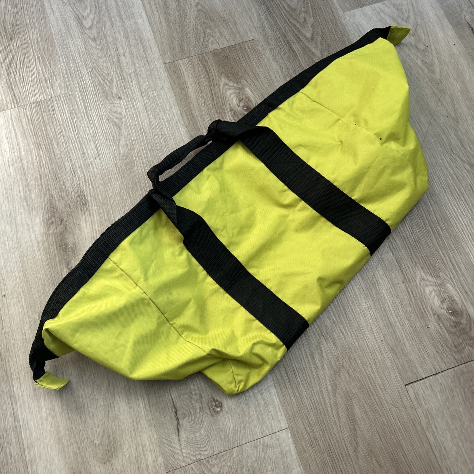 Ryobi Contractor’s Tool Bag Green Wide Mouth Collapsible Genuine OEM 18″ READ