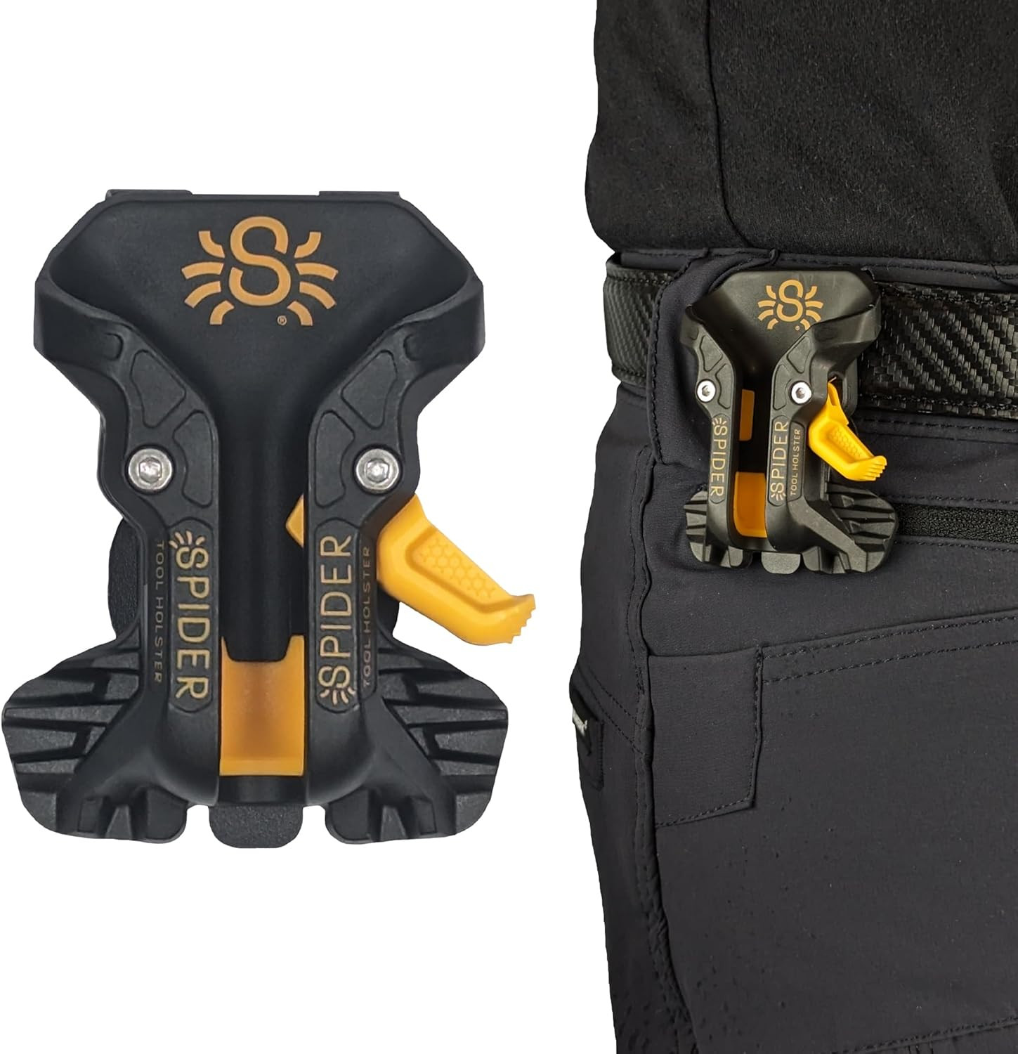 Pro Tool Holster – Upgraded, Self Locking, Quick Draw Universal Tool Holder with