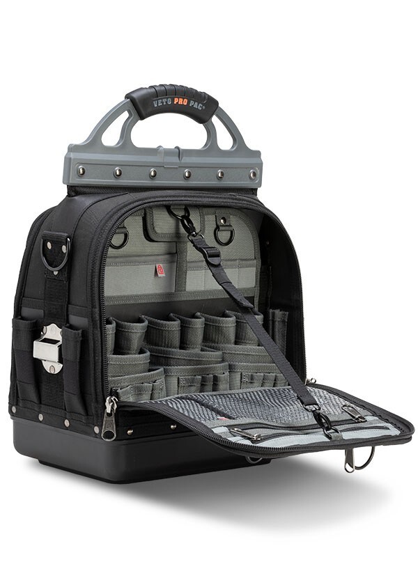Veto Pro Pac TECH-LCT BLACKOUT Closed Top Tool Bag, VPP10721