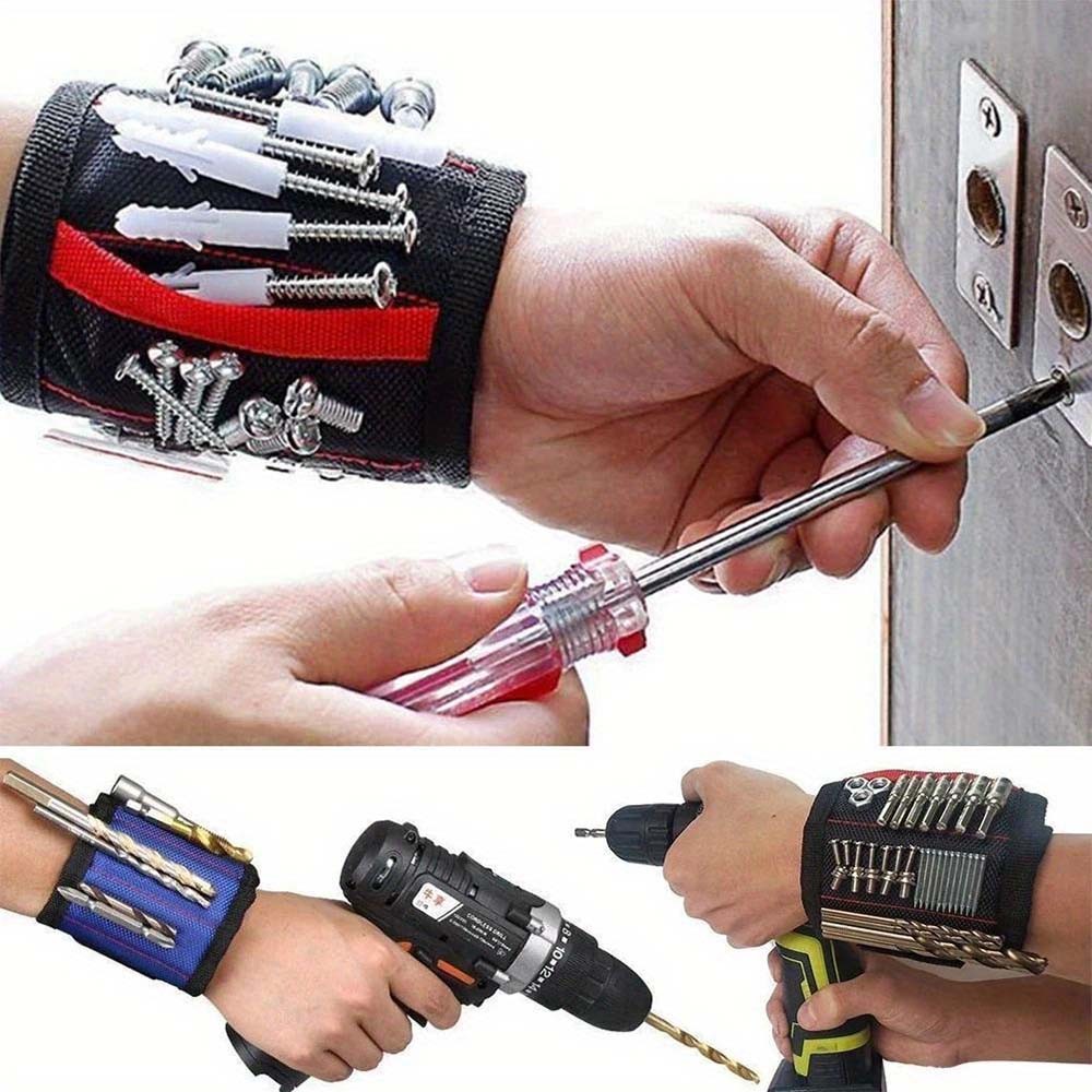 Heavy – Duty Reinforced Impact – Resistant Wristband Compatible with Iron Nails