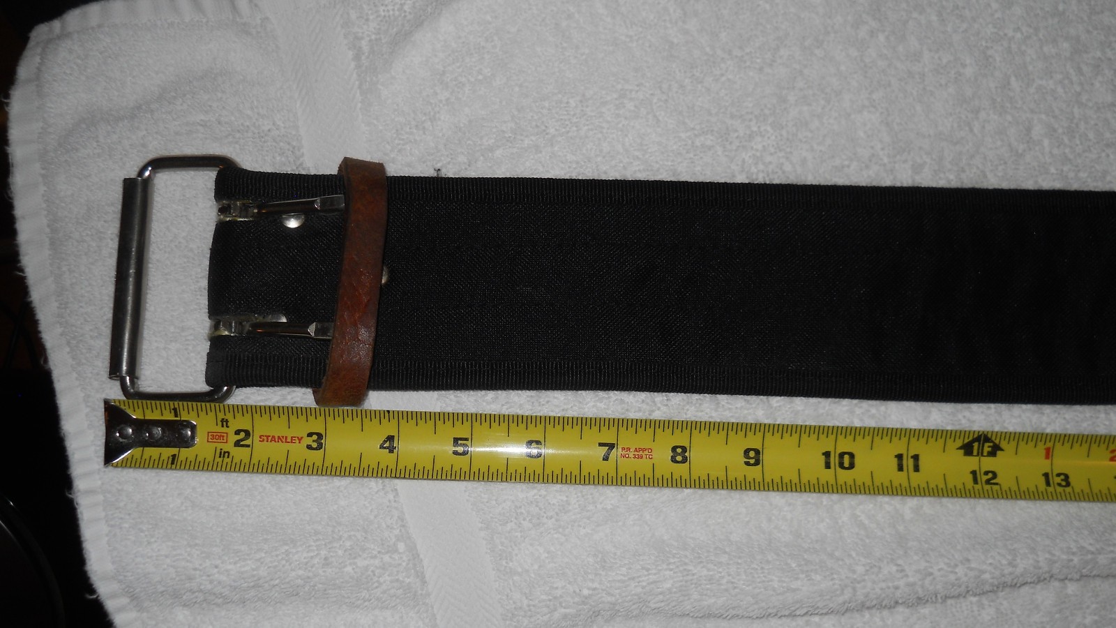 Cal Hawk Tool Belt Medium Nylon and Leather
