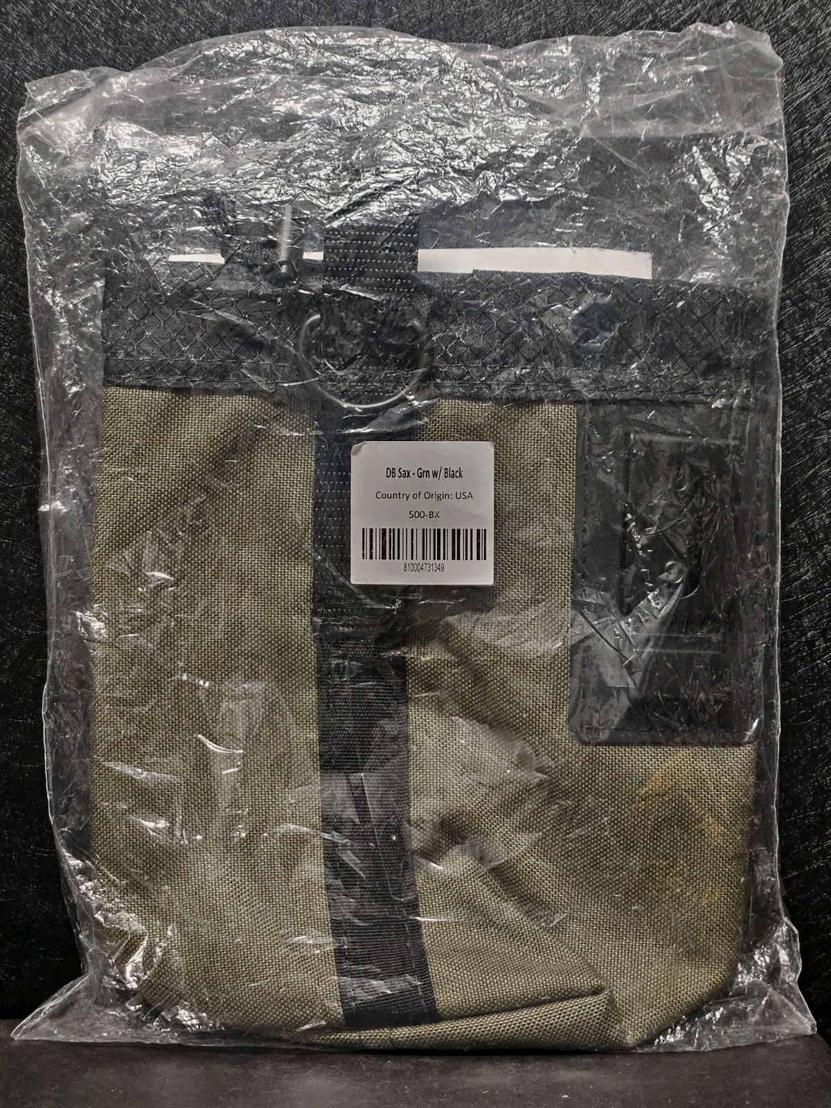 Diamondback Sax Tool Pouch With Belt Clip Green And Black 500-BK
