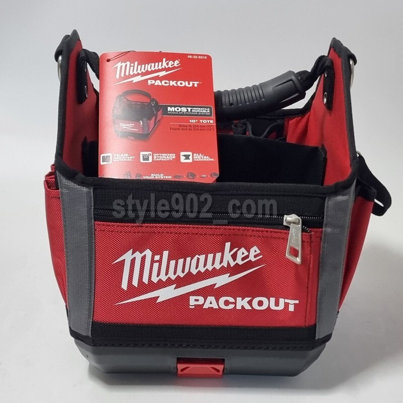 Original Milwaukee 48-22-8310 PACKOUT 10″ Tote Tool Pouch 28 Pockets – FedEX