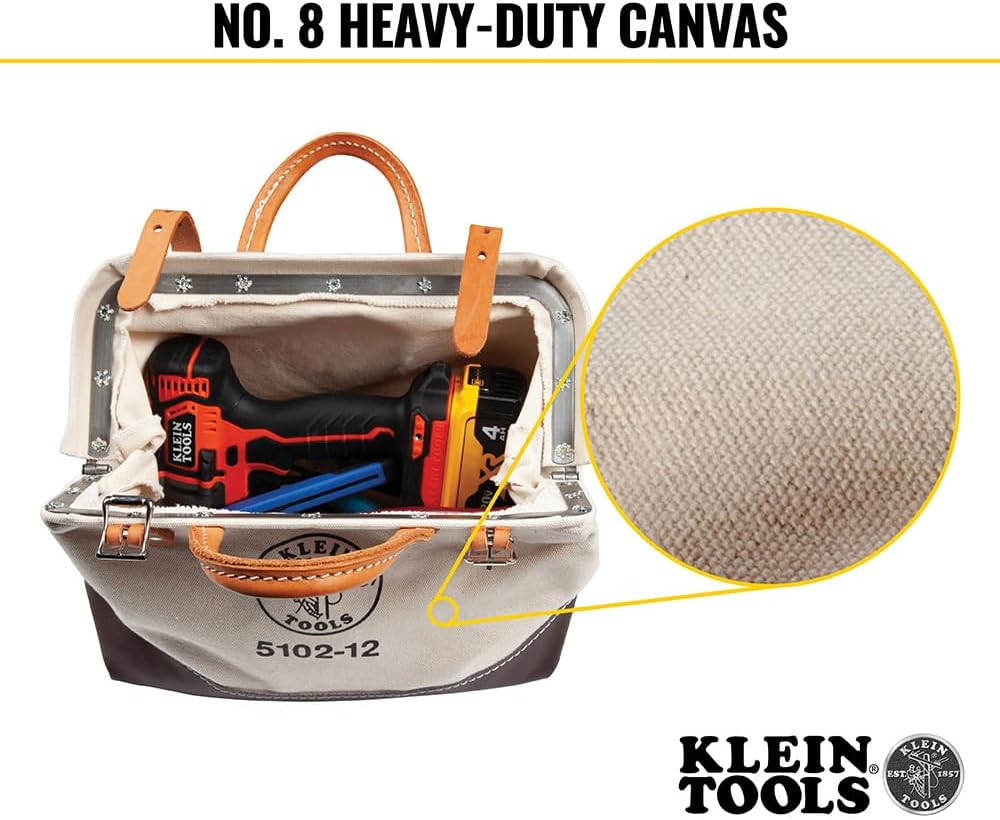 Heavy Duty Canvas Tool Bag – Versatile Tote for All Projects