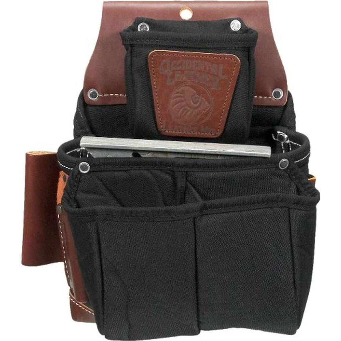 Occidental Leather B8064LH Left Handed OxyLights Fastener Bag, Double Outer Bag