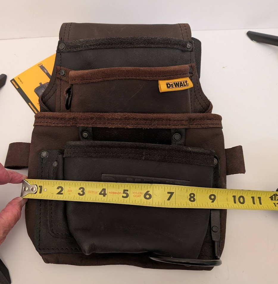 *NEW* DeWalt leather tool pouch & belt DWST550115