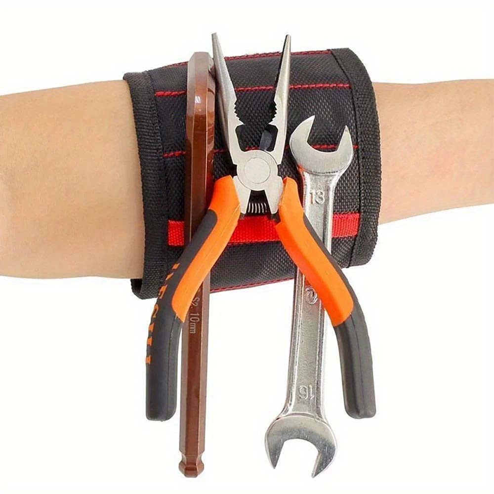 Heavy – Duty Reinforced Impact – Resistant Wristband Compatible with Iron Nails
