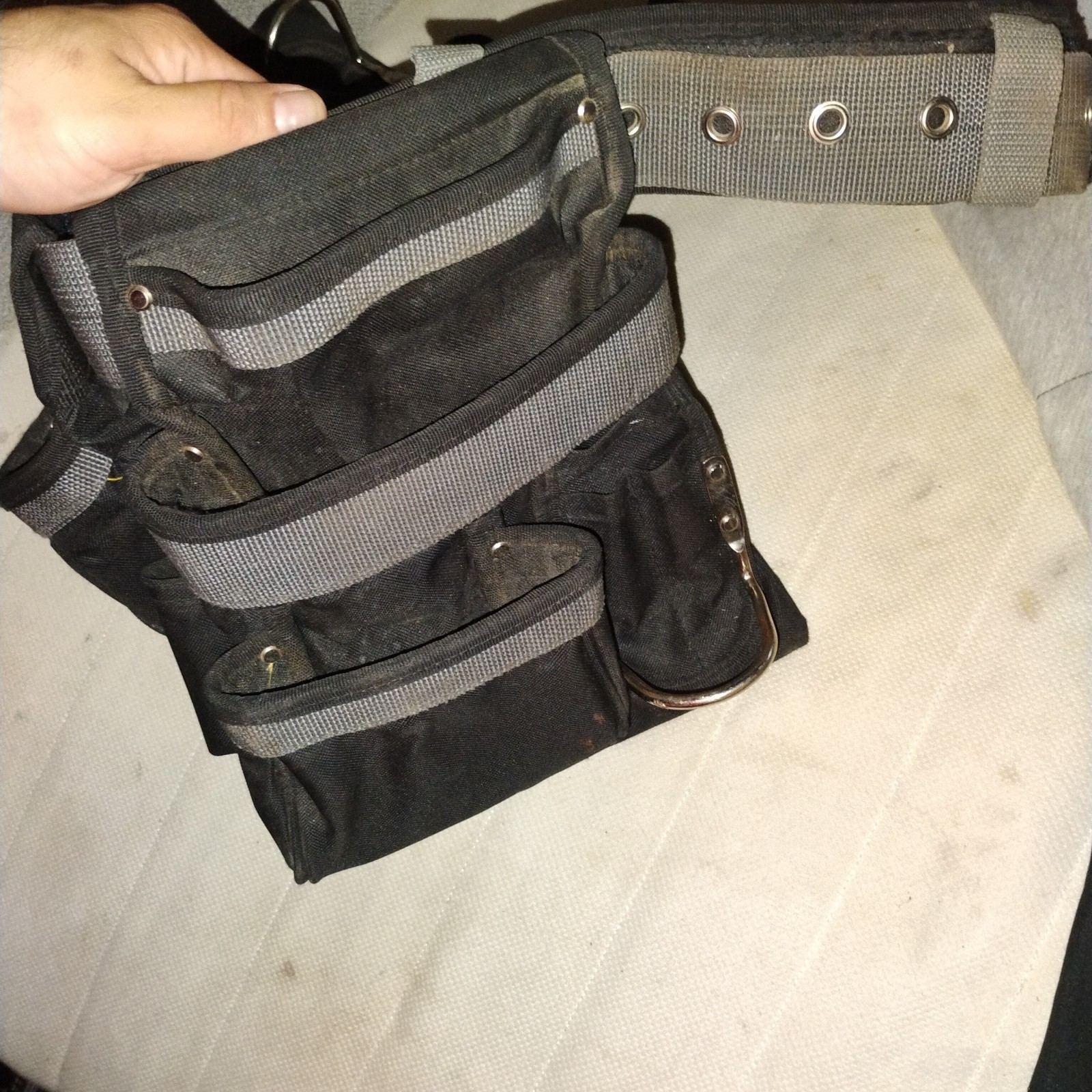 McGuire-Nicholas Multi Pocket Toolbelt Rig Tool Belt See Description Vintage