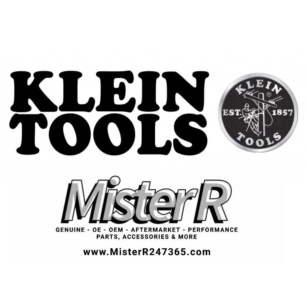 Klein Tools • Natural Canvas Tool Bag With Brass Zipper • #5139 White