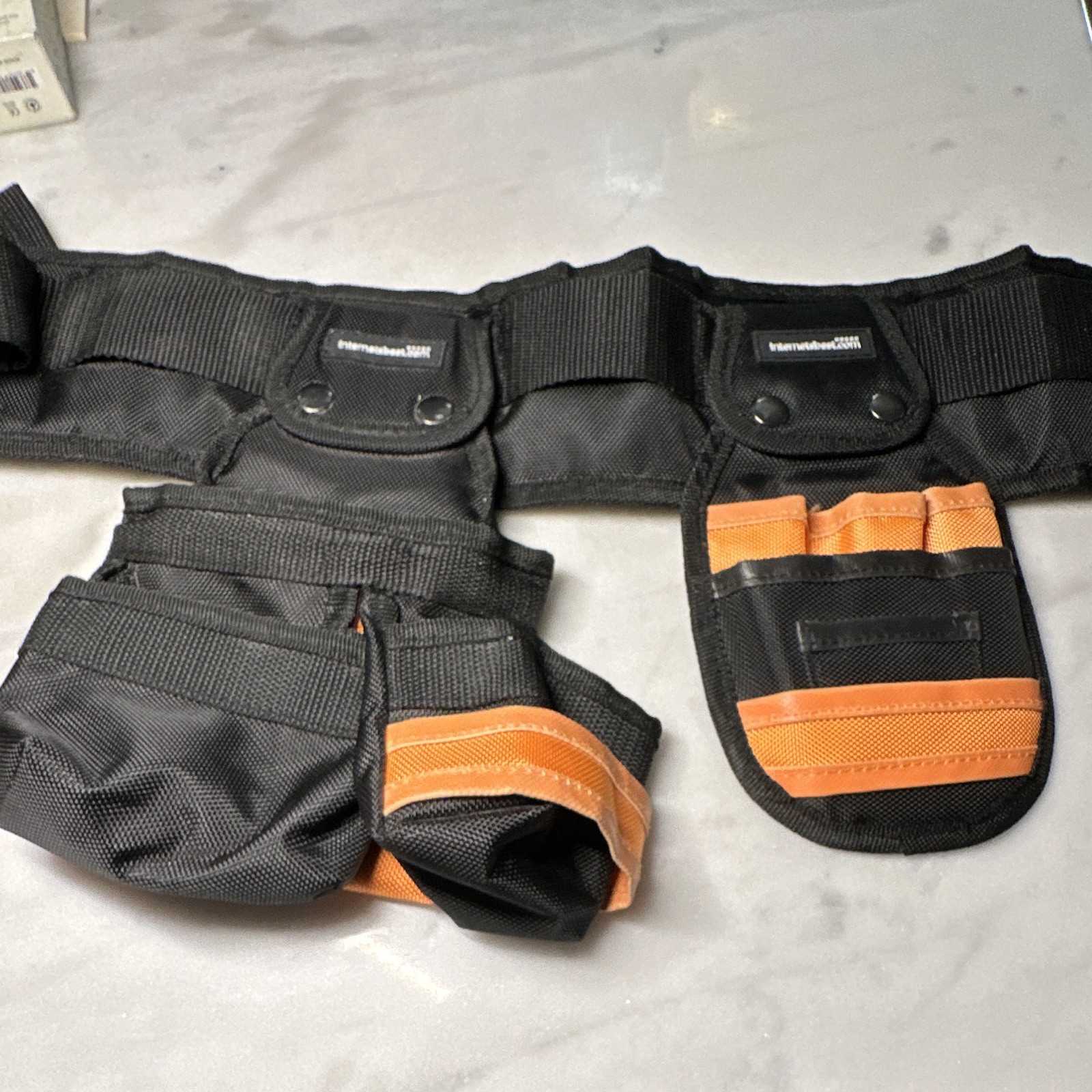 Internet’s Best Tool Belt Carpenter Apron – 10 Pockets – Quick Release Work B…