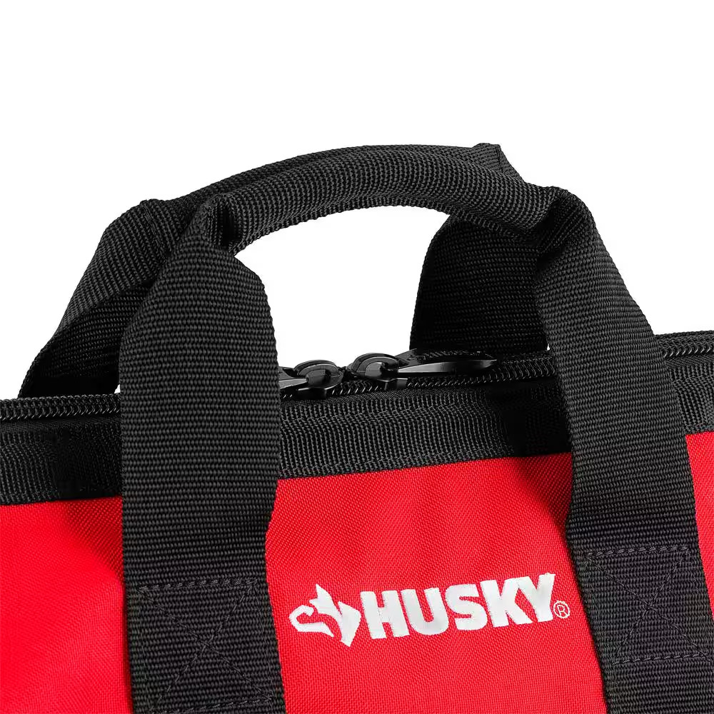 15 In. 8 Pocket Zippered Tool Bag