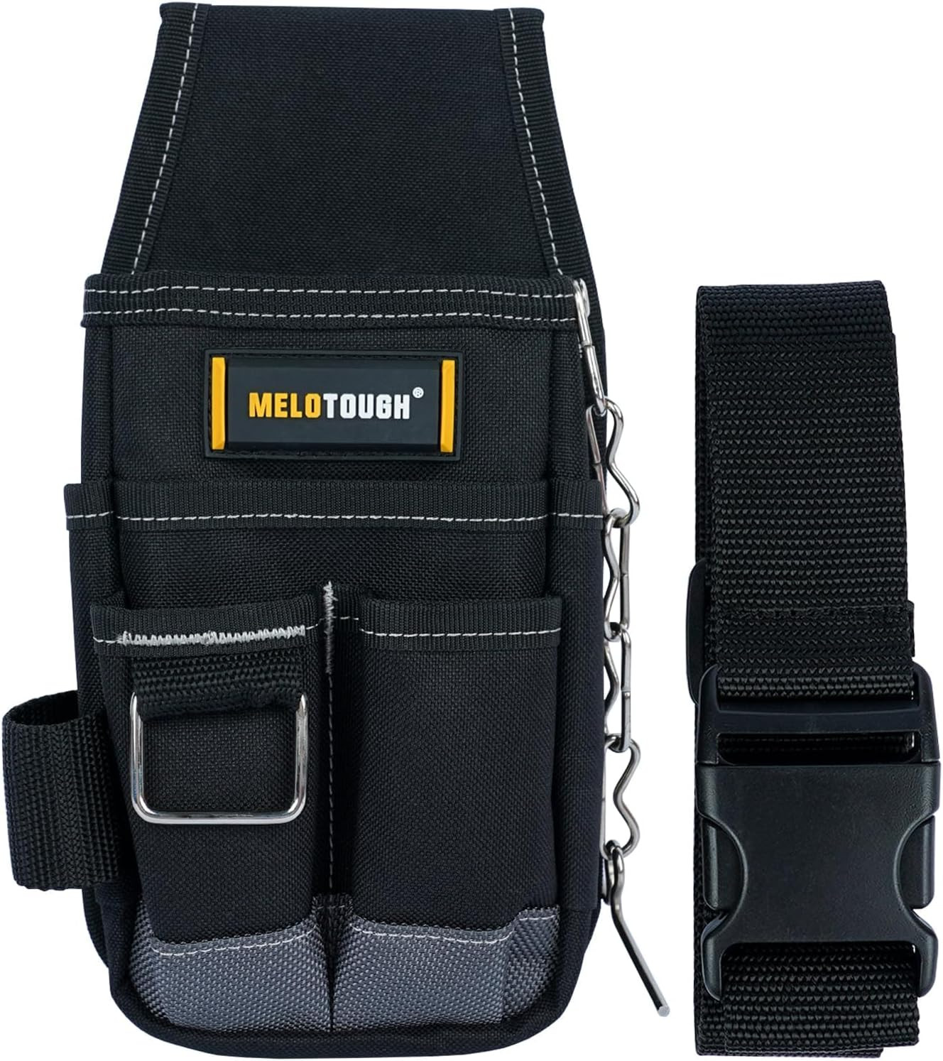 Pocket Tool Pouch Tool Belt Pouches with Belt Clip Utility Mini Tool