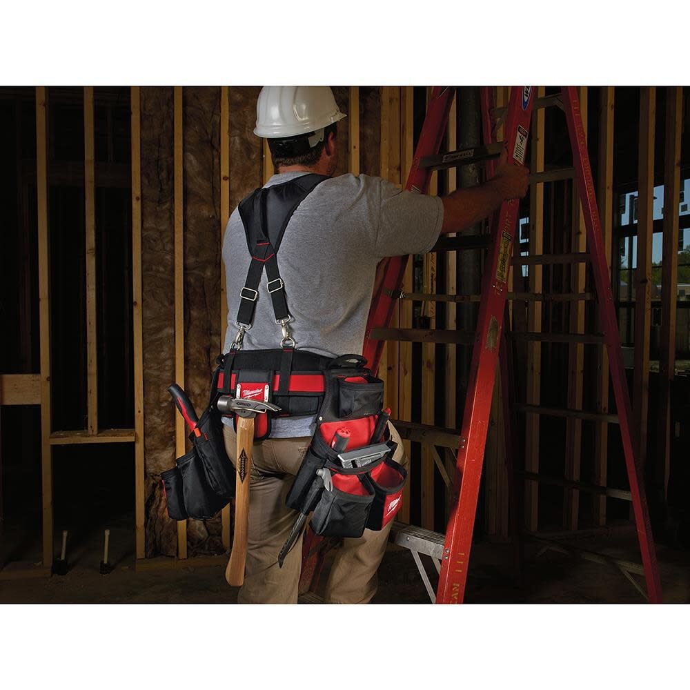 Milwaukee Contractor Work Belt With Suspension Rig