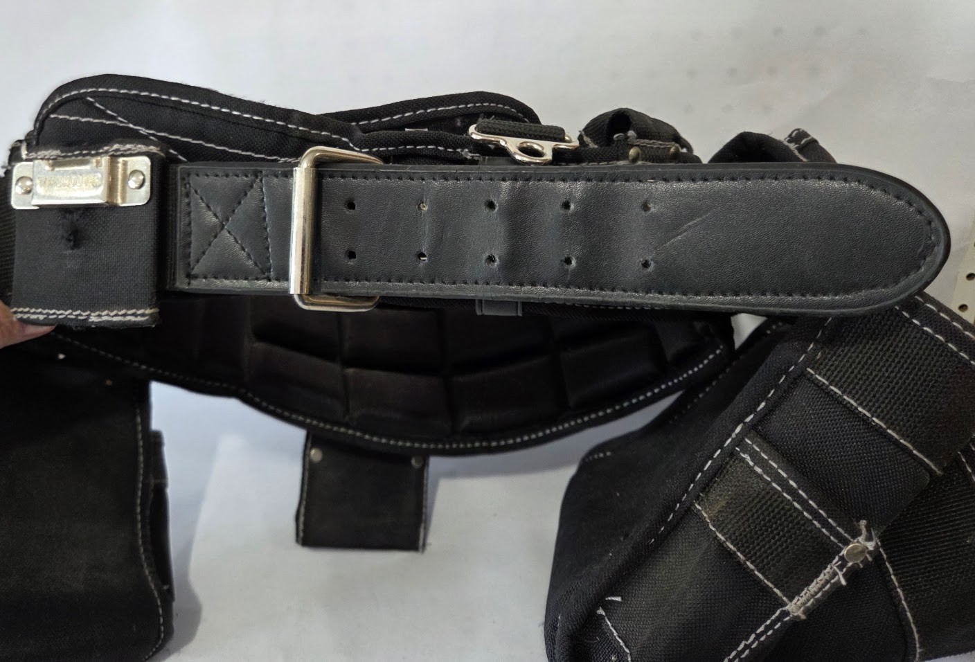 Gatorback Contractor Pro Black Tool Utility Belt Pouch Multiple Pockets Adult