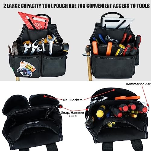 Contractor Tool Belt Suspender Rig