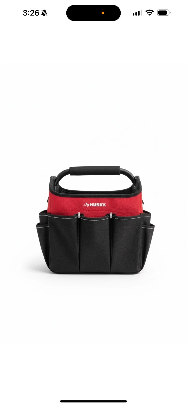 Husky 10 in. 15 Pocket Open Top Tool Bag/No tags