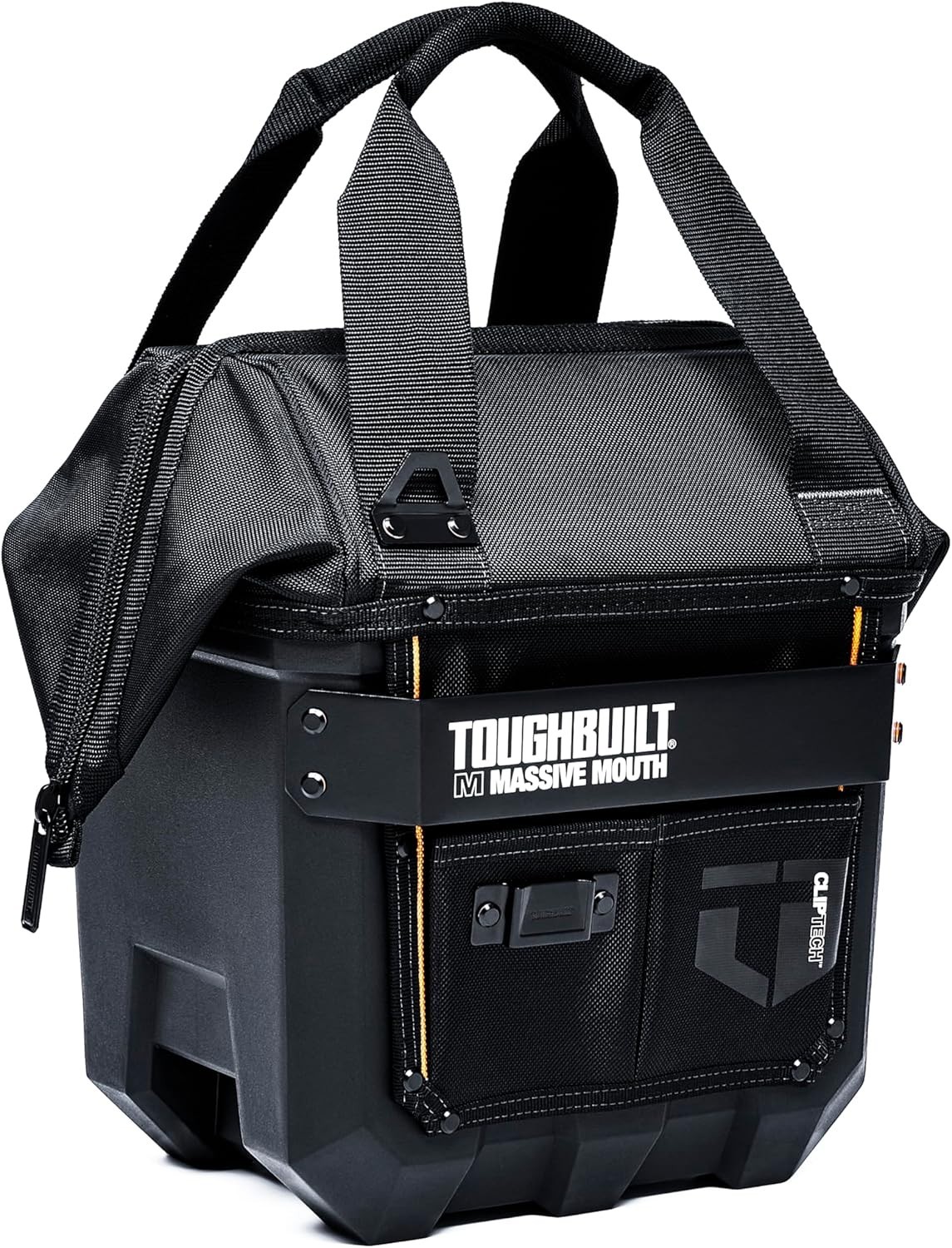 ToughBuilt-Massive Mouth 12″ Tool Bag Compact Wide-Opening Tool Bag, 25 Pockets