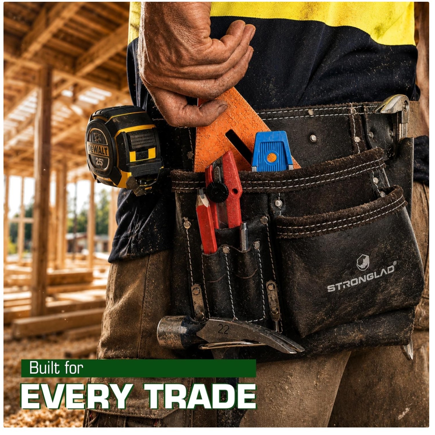 Adjustable Work Belt for Tradesmen