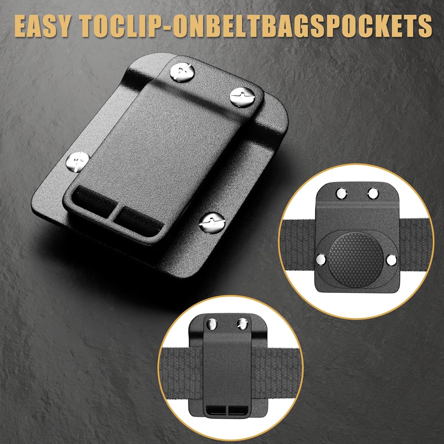 Magnetic Tool Holder Belt Clip Strong Neodymium Magnet Tool Holster Clip