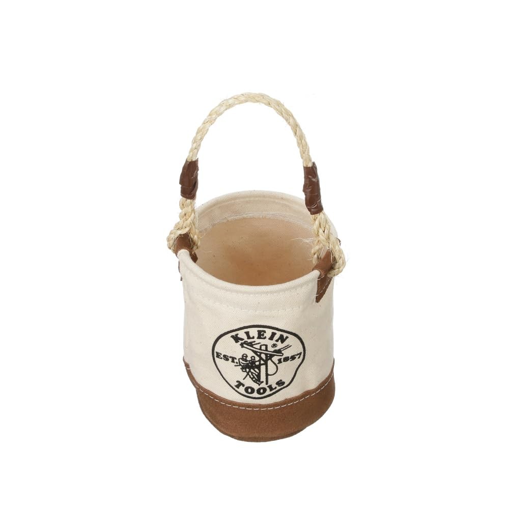 Klein Tools 5104MINI Mini Tool Bucket, All-Purpose One Size, Natural