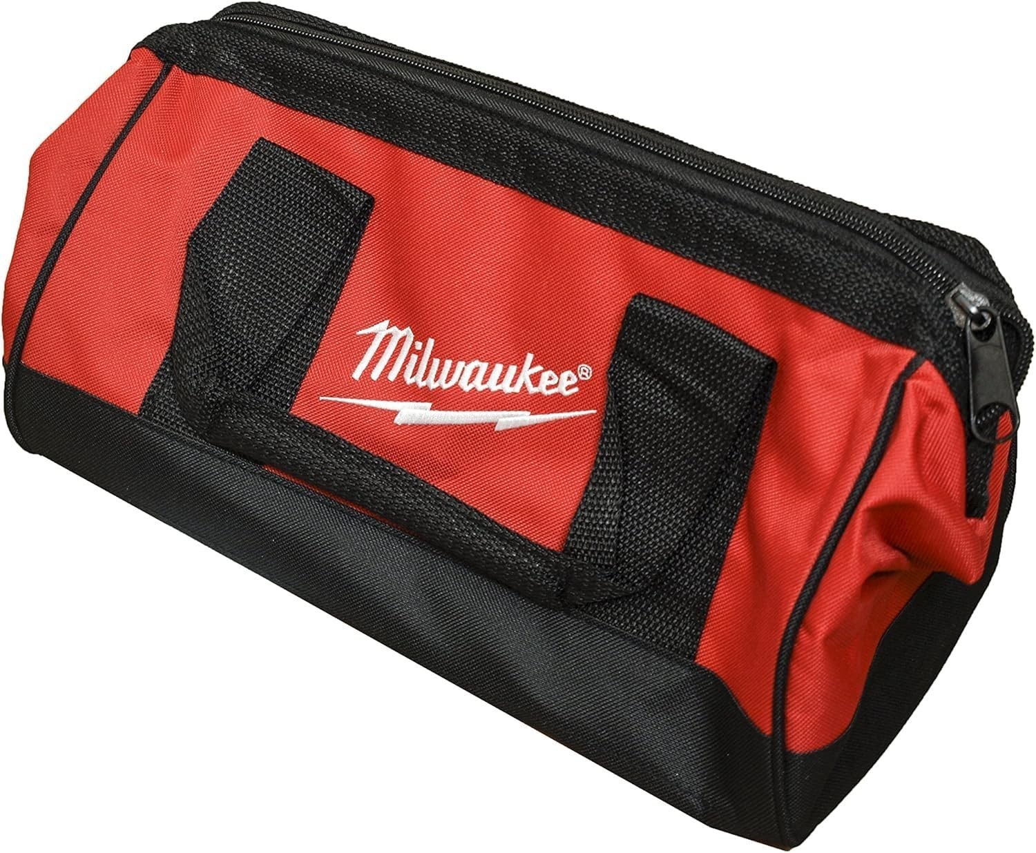 Milwaukee Heavy Duty Canvas Tool Bag 13x6x8 Inch Durable Storage Carry Tote