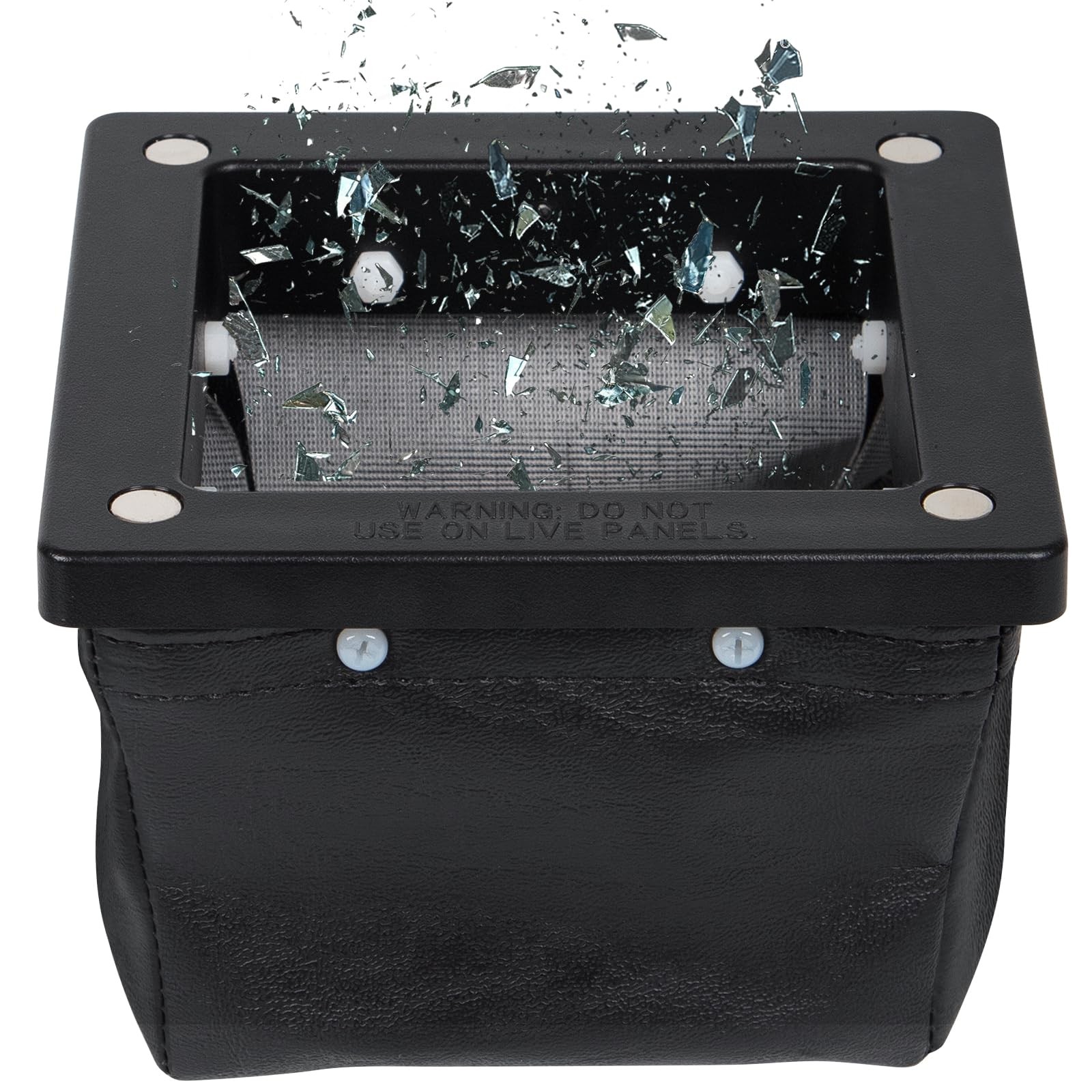 Magnetic Drill Shaving Catcher Bag with Thicker Magnetic – Captures Metal