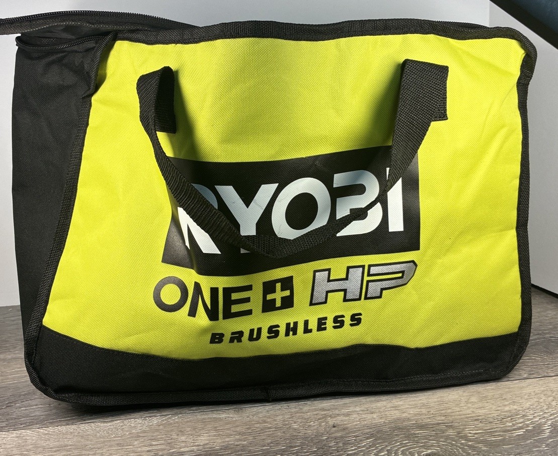 RYOBI ONE+ HP Heavy Duty Tool Bag 17x12x7 Contractor Storage Tote EUC