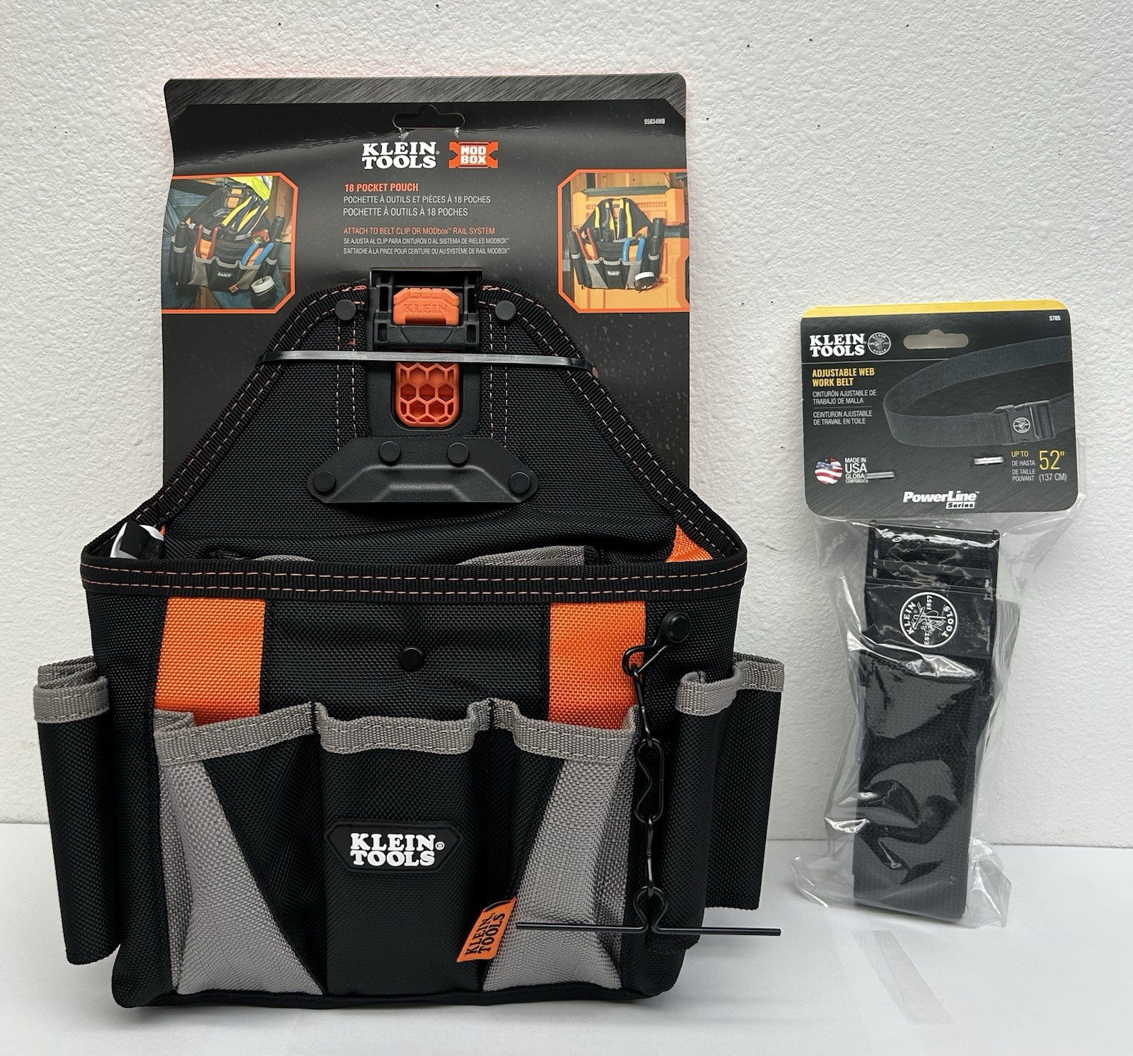 Klein ToolsMOD BOX 18-Pocket Tool Pouch & Belt (NEW)